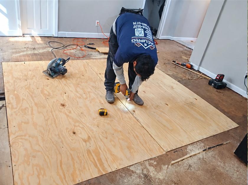 Flooring installation