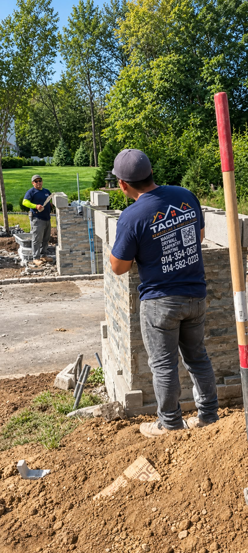 Masonry and stone work